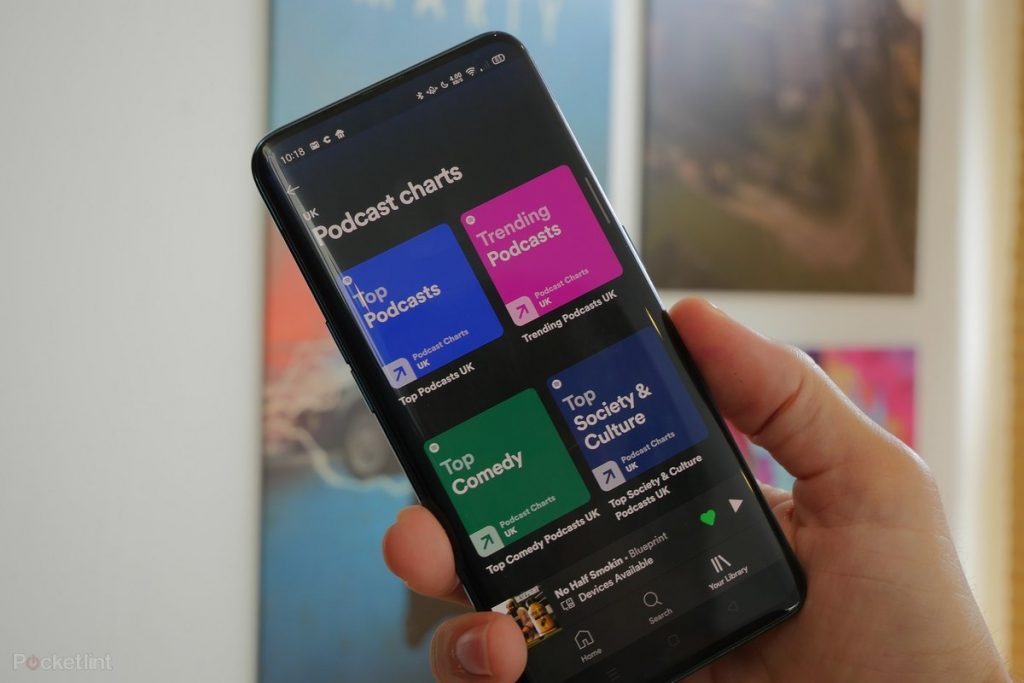 hey spotify for podcasts and music