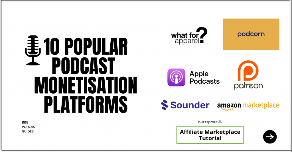 podcast monetisation platforms